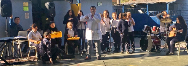 Dagoberto Godoy La Granja celebra el Día de la Convivencia Escolar