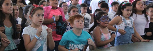 ¡Cuánta energía! Comunidad Escolar del TDG El Bosque vivió una mañana deportiva en su segunda Jornada de Vida Sana 2019