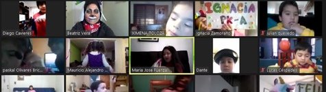 Pre-Básica del CS Quilicura celebra el Día del Niño y la Niña con fiesta de disfraces online