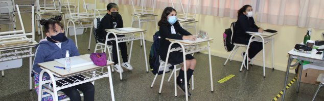 Estudiantes de Pre-Kínder a 4º medio del TDG Lo Prado retoman las clases presenciales