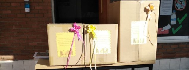 CS La Florida entrega 63 canastas de alimentos derivadas de la campaña solidaria desarrollada en el aniversario