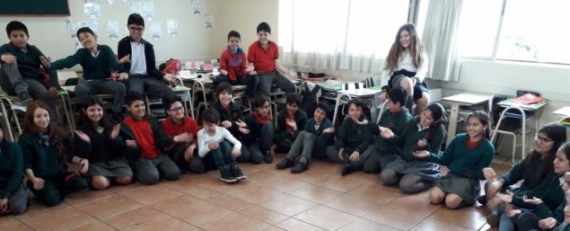 Colegio Santiago Quilicura realiza charlas de sensibilización migratoria Colegio Santiago Quilicura realiza charlas de sensibilización migratoria