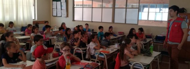 Tercero básico del CS Quilicura aprende sobre el cambio climático