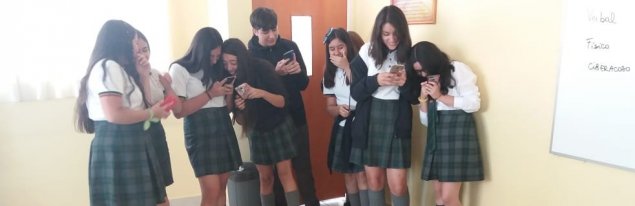 Estudiantes del Colegio Santiago La Florida viven jornada de reflexión sobre el Ciber Acoso Estudiantes del Colegio Santiago La Florida viven jornada de reflexión sobre el Ciber Acoso