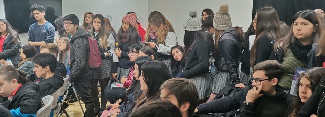 Estudiantes del CS Quilicura asisten a feria de movilidad estudiantil organizada en la comuna Estudiantes del CS Quilicura asisten a feria de movilidad estudiantil organizada en la comuna