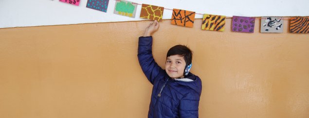 Dioramas, esculturas y un desfile de eco-moda: los trabajos exhibidos en la Semana de la Educación Artística del TDG Lo Prado