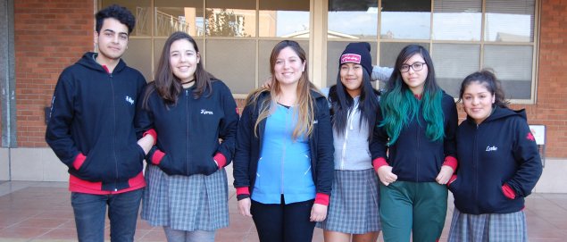 Brigada Escolar del CS Quilicura: “Nuestra motivación es ayudar a las personas y colaborar en todo lo que necesite el colegio”