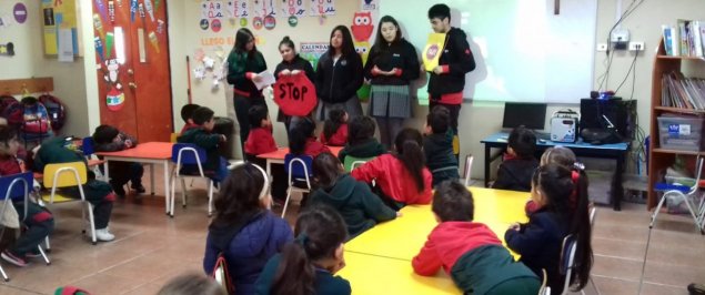 Brigada Escolar capacita a sus compañeros/as sobre seguridad escolar y vial Brigada Escolar capacita a sus compañeros/as sobre seguridad escolar y vial