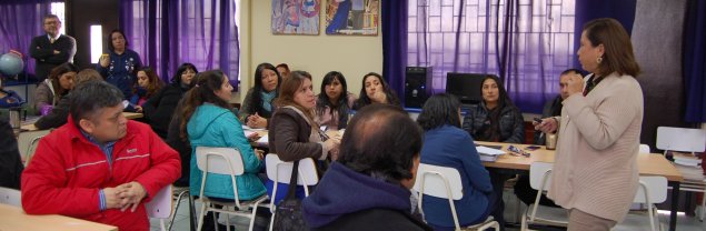 Profesores del TDG El Bosque reciben capacitación sobre Carrera Docente