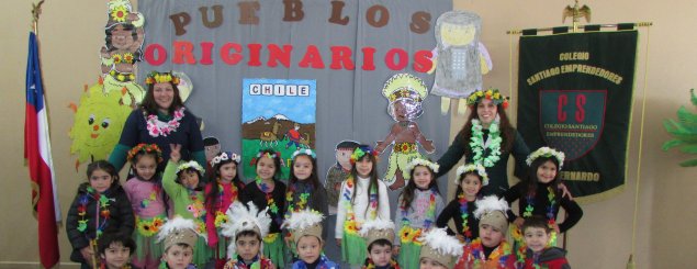 Los más pequeños del CSE fueron los encargados de celebrar el “Día Nacional de los Pueblos Originarios”