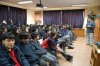 Dos cursos del CS Quilicura reciben charla sobre abuso sexual y violencia en el pololeo