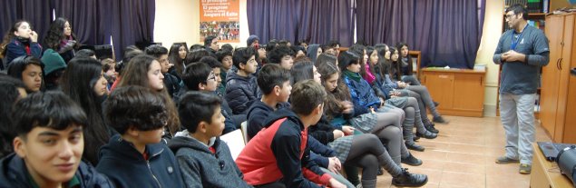 Dos cursos del CS Quilicura reciben charla sobre abuso sexual y violencia en el pololeo Dos cursos del CS Quilicura reciben charla sobre abuso sexual y violencia en el pololeo