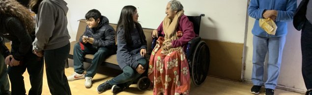 CS La Florida da inicio al Mes de la Solidaridad con visita a hogar de reposo CS La Florida da inicio al Mes de la Solidaridad con visita a hogar de reposo