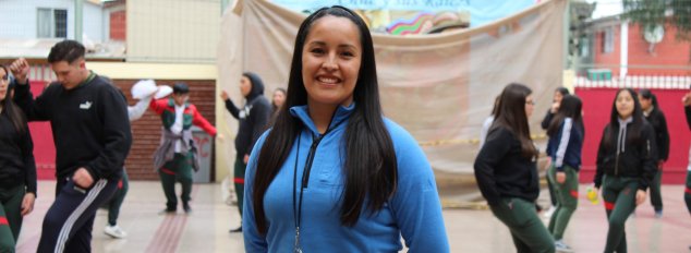 Profesora de Educación Física y ex estudiante del CS Pudahuel: “Integrar un taller deportivo ha contribuido al mejoramiento conductual y académico de las y los estudiantes” Profesora de Educación Física y ex estudiante del CS Pudahuel: “Integrar un taller deportivo ha contribuido al mejoramiento conductual y académico de las y los estudiantes”