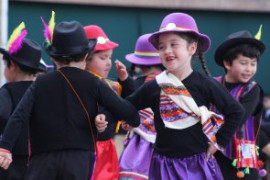 Hermosas presentaciones se disfrutaron en la Fiesta de la Hermandad Latinoamericana del CS Quilicura