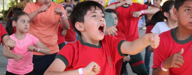 Comunidad Escolar del CS Quilicura disfruta de una nueva Jornada de Vida Sana con total entretención