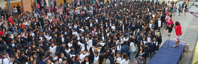 TDG Lo Prado recibe a sus estudiantes con entretenidas actividades en su primer día de clases