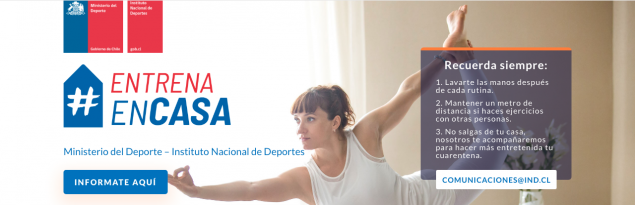 Departamento de Educación Física del CS La Florida invita a la comunidad escolar a continuar entrenando desde sus casas Departamento de Educación Física del CS La Florida invita a la comunidad escolar a continuar entrenando desde sus casas