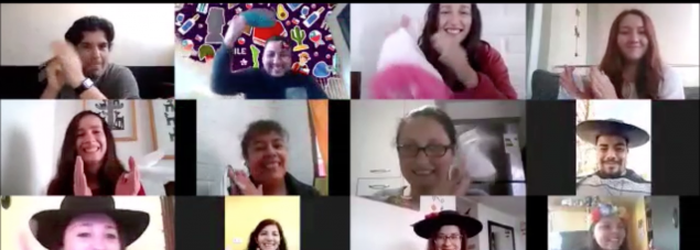 Profesores del CS La Florida graban entretenido video con payas