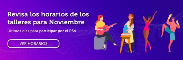 Conoce el horario de los talleres extraprogramáticos en el mes de noviembre Conoce el horario de los talleres extraprogramáticos en el mes de noviembre
