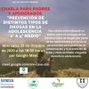 CS Pudahuel invita a apoderados a participar en charla preventiva de consumo de drogas este miércoles 28 de octubre