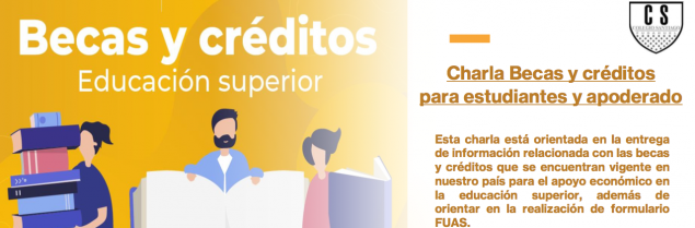 ¡Atención 4º medio!: CS Pudahuel invita a charla sobre postulación a becas y créditos para la Educación Superior ¡Atención 4º medio!: CS Pudahuel invita a charla sobre postulación a becas y créditos para la Educación Superior