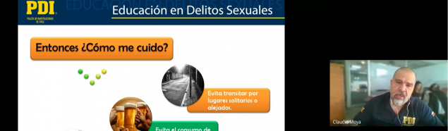 Alta participación obtiene charla preventiva de delitos sexuales organizada por área psicoeducativa del CS La Florida Alta participación obtiene charla preventiva de delitos sexuales organizada por área psicoeducativa del CS La Florida