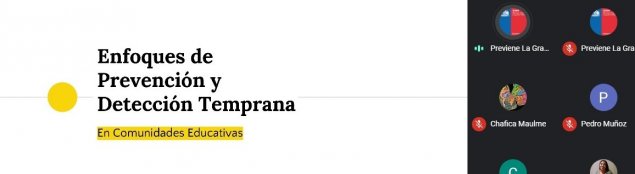 Senda Previene educa sobre detección temprana de consumo de drogas y alcohol a equipos del TDG La Granja Senda Previene educa sobre detección temprana de consumo de drogas y alcohol a equipos del TDG La Granja