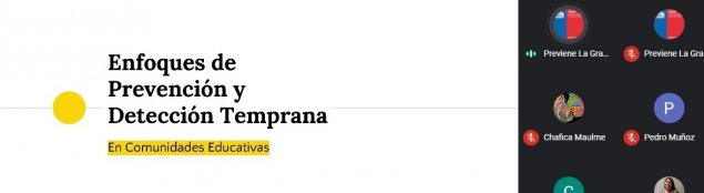 Senda Previene educa sobre detección temprana de consumo de drogas y alcohol a equipos del TDG La Granja