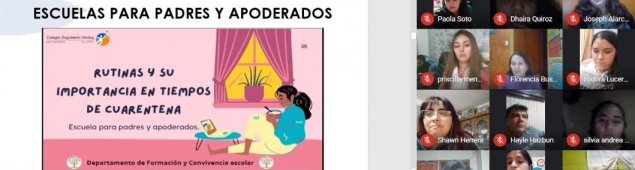 Convivencia Escolar del TDG La Granja realiza taller de parentalidad positiva con apoderados/as Convivencia Escolar del TDG La Granja realiza taller de parentalidad positiva con apoderados/as