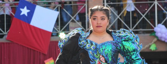 Estudiantes del CS Quilicura trabajan bailes y juegos típicos para celebrar Fiestas Patrias