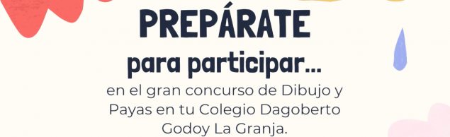 TDG La Granja invita a estudiantes de Pre-Kínder a 8º básico a participar en un concurso de payas y dibujos