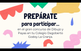 TDG La Granja invita a estudiantes de Pre-Kínder a 8º básico a participar en un concurso de payas y dibujos