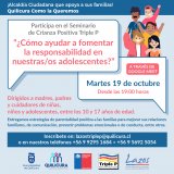 CS Quilicura invita a participar en taller comunal de parentalidad positiva