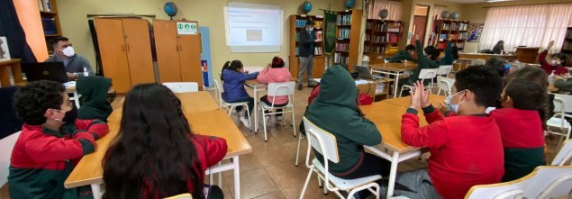 Estudiantes Enseñanza Básica CS Quilicura