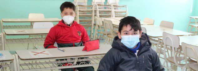 Cursos de 5º y 6º básico del CS La Florida realizan intervenciones artísticas en la escuela Cursos de 5º y 6º básico del CS La Florida realizan intervenciones artísticas en la escuela