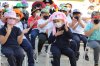 Niveles de 1° básico a 4° medio del TDG Lo Prado realizan presentación musical frente a toda la comunidad escolar