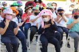 Niveles de 1° básico a 4° medio del TDG Lo Prado realizan presentación musical frente a toda la comunidad escolar