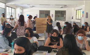 Cuerpo docente del TDG Lo Prado participa en capacitación sobre hábitos para una mejor Educación