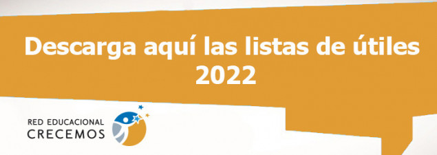 Listas de útiles 2022 Listas de útiles 2022