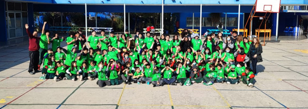 Más de 160 estudiantes del CS Emprendedores participaron en la corrida Milo 2022