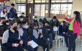Centro de Estudiantes 2022 del TDG El Bosque participa en taller comunal de liderazgo estudiantil