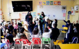 Alumnos de Pre-Kínder participan de actividad “Viajando en el tiempo” organizada por el TDG Lo Prado