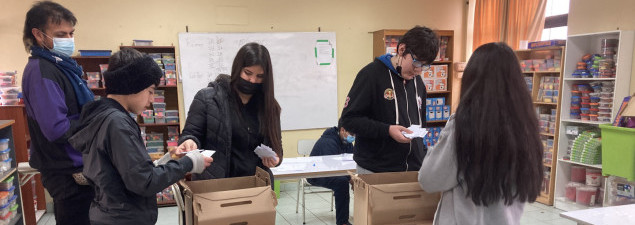 Estudiantes del TDG El Bosque participan de Simulación del Plebiscito de Salida de la Propuesta Constitucional