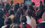 CS Pudahuel realiza charla educativa “Nosotras” junto a estudiantes de 4° y 5° básico