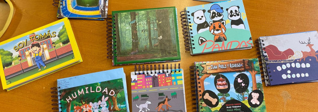 Estudiantes del Taller de Literatura del CS Quilicura crean libro álbum para sus compañeros/as de 2° básico Estudiantes del Taller de Literatura del CS Quilicura crean libro álbum para sus compañeros/as de 2° básico
