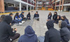 TDG Lo Prado realiza taller de expresión de opiniones junto a estudiantes de 7° básico a 4° medio