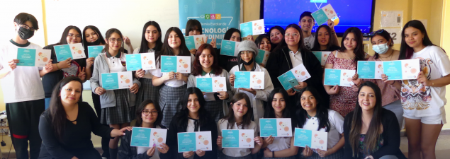 Estudiantes de la Academia de Biociencias del CS Pudahuel presentan sus proyectos de investigación Estudiantes de la Academia de Biociencias del CS Pudahuel presentan sus proyectos de investigación