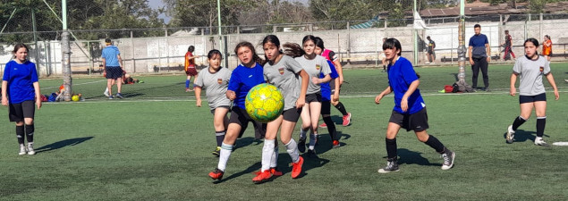 Estudiantes del CS Emprendedores obtienen 2° lugar en el Campeonato Intercomunal de Fútbol Femenino “Red Futbol”