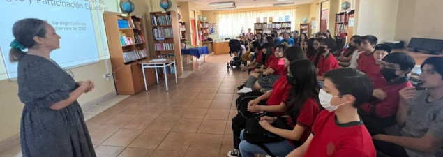 CS Quilicura destaca en ceremonia a estudiantes que participaron en el Programa de Formación de Líderes y Lideresas Escolares 2022